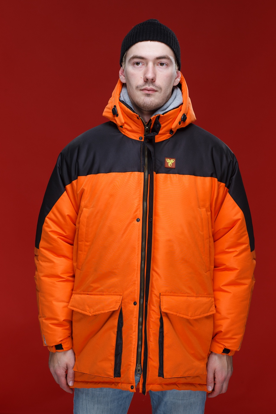 Куртка “ZIMA” Orange-Black