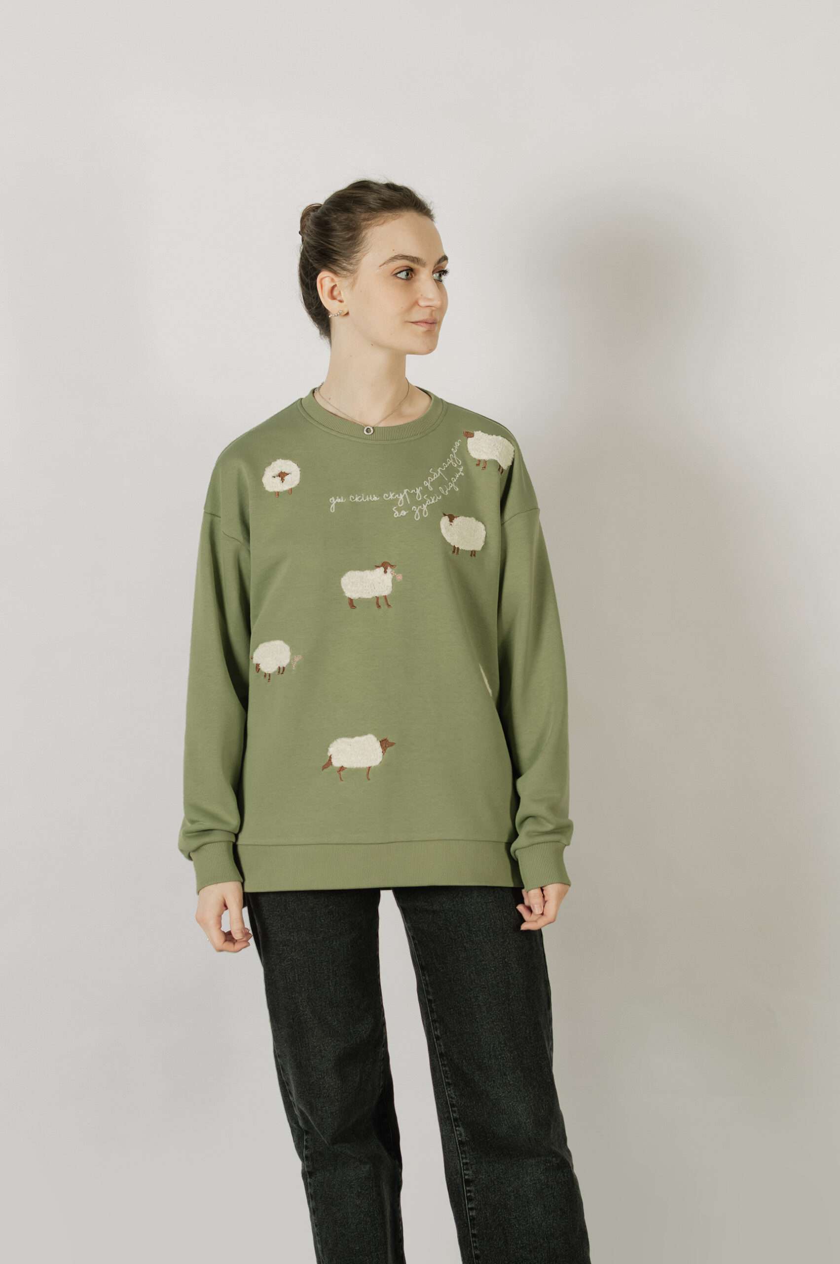 Світшот жаночы «Sheep»