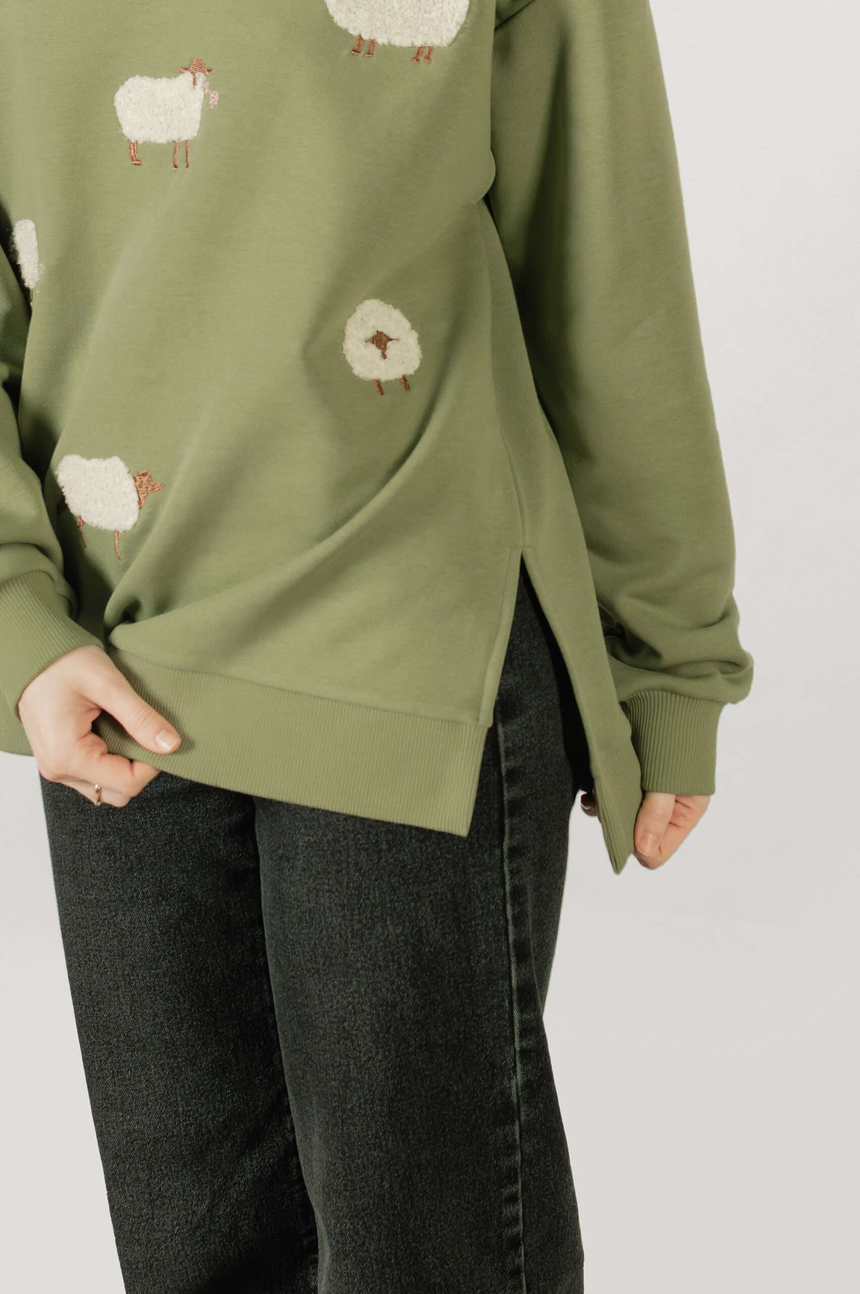 Світшот жаночы «Sheep»