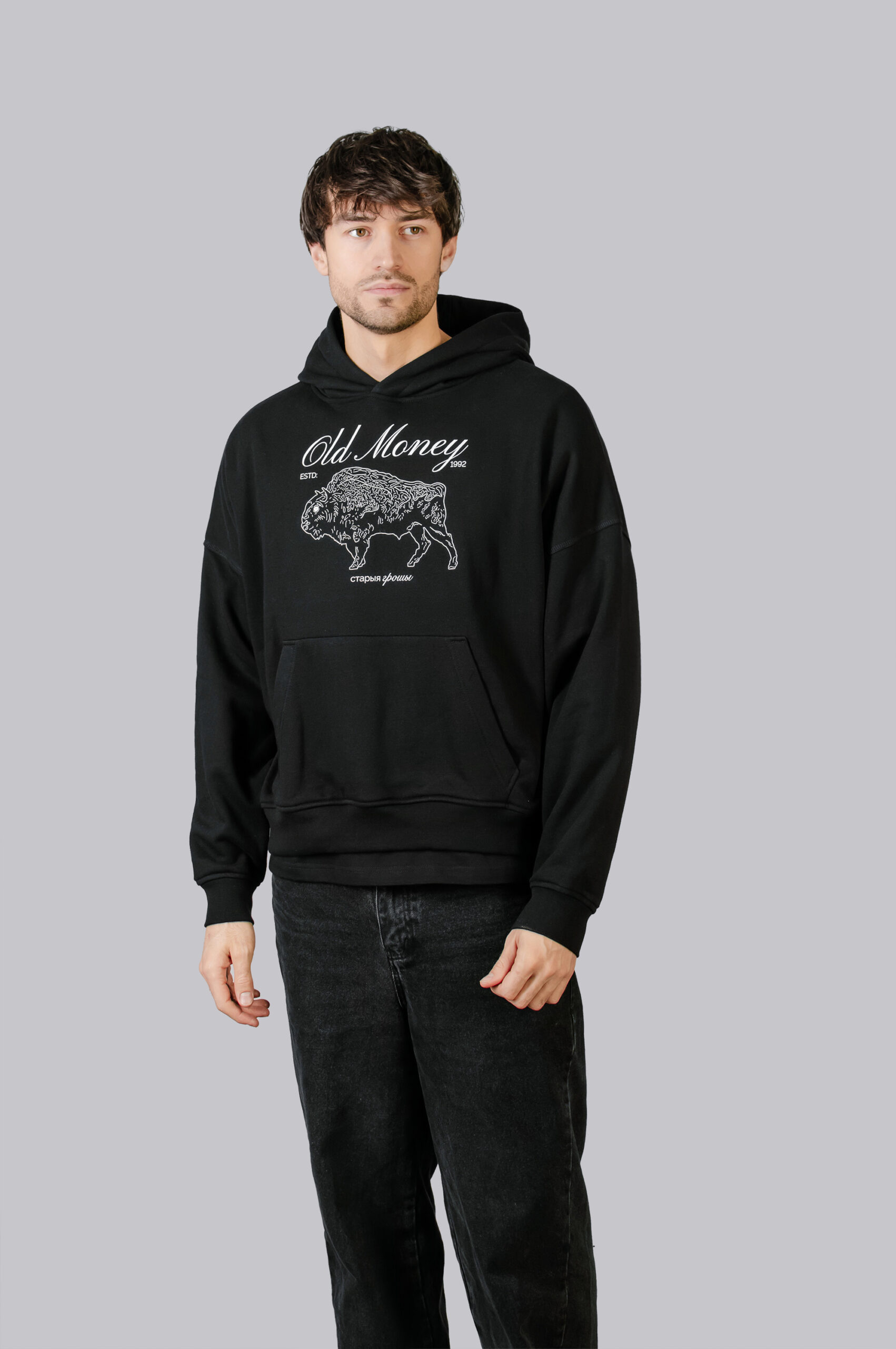 Худзі Унісэкс «Old Money. Зубр»