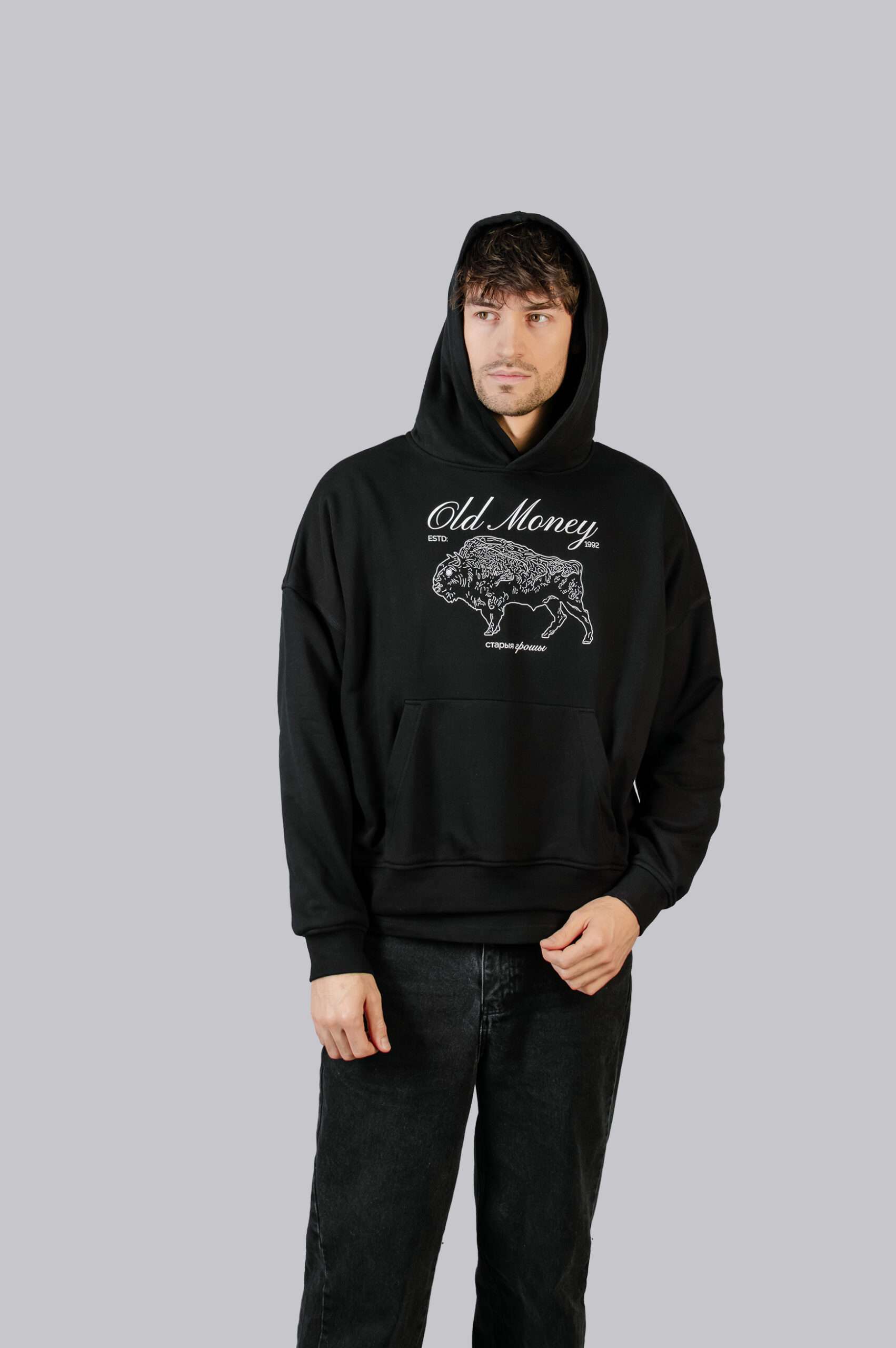 Худзі Унісэкс «Old Money. Зубр»