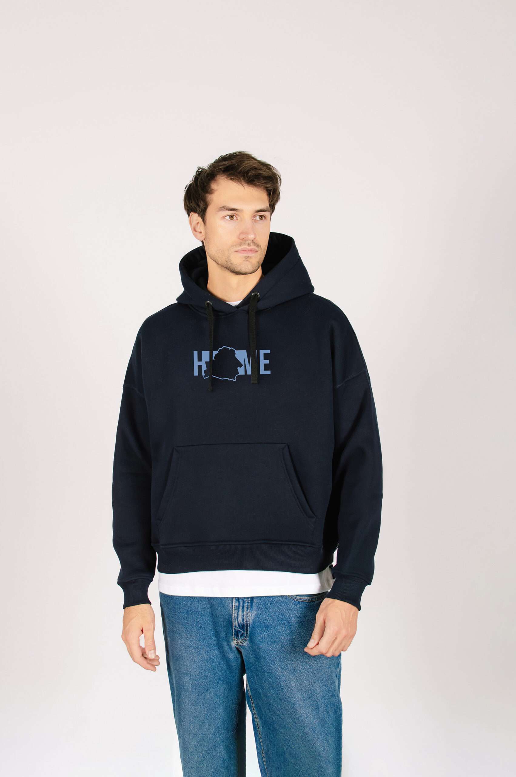 Худзі Унісэкс «Home» Navy