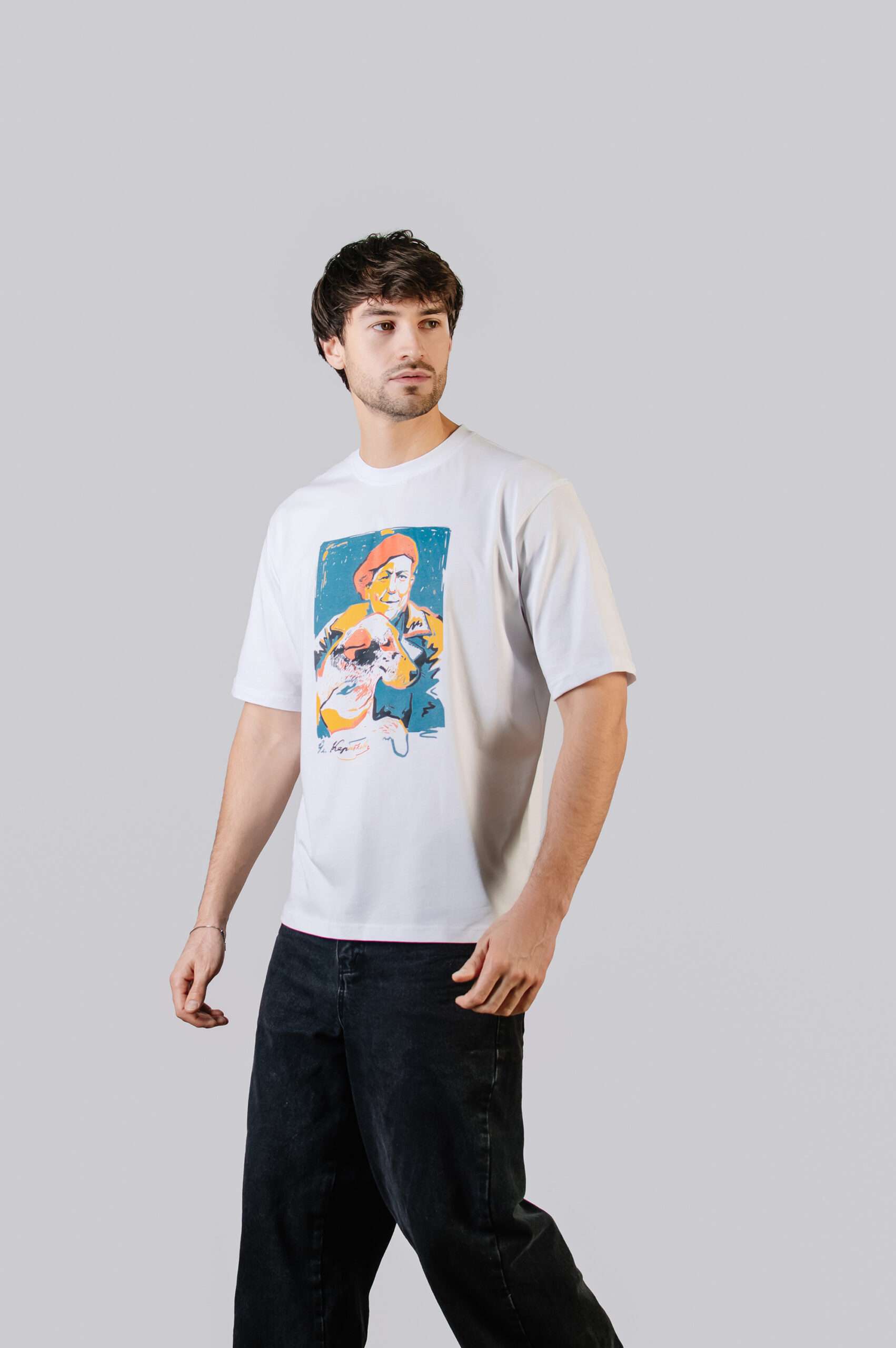 Цішотка Унісэкс «Караткевіч з сабакам»