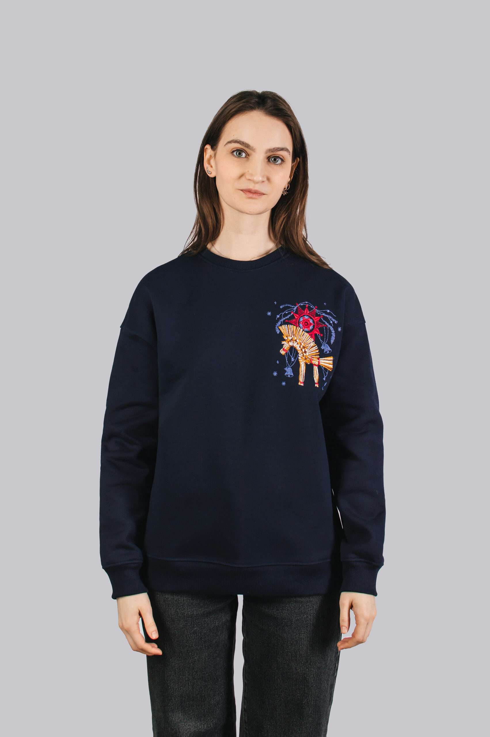 Світшот жаночы «Саламяны конік»