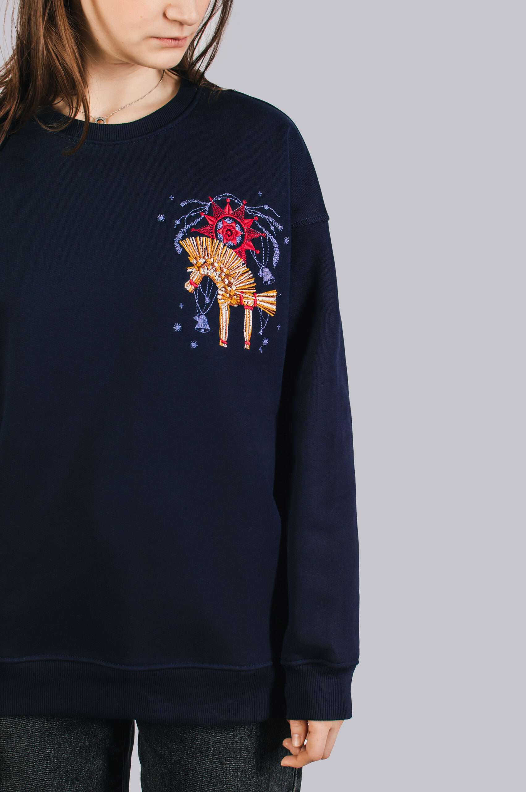 Світшот жаночы «Саламяны конік»