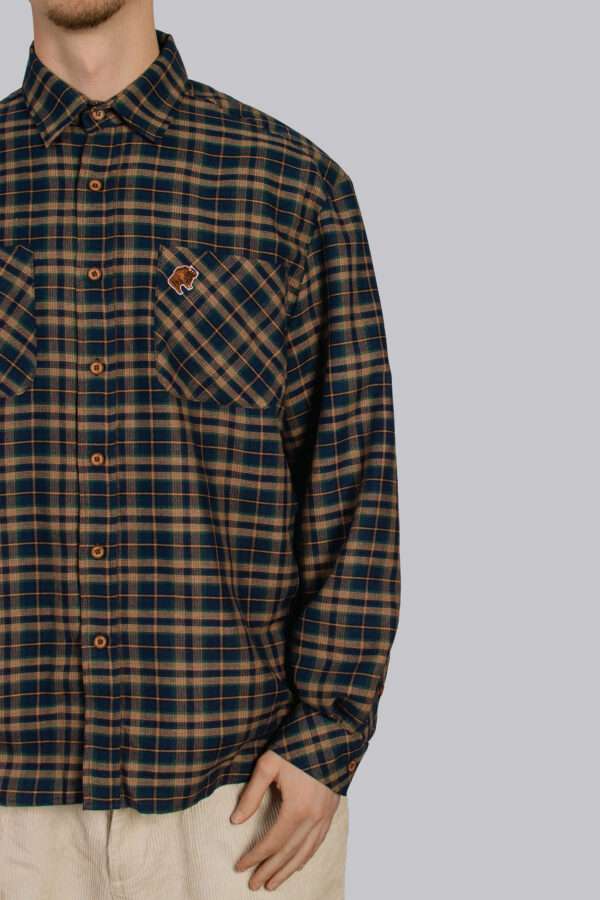 Кашуля «Зубр» Сіняя