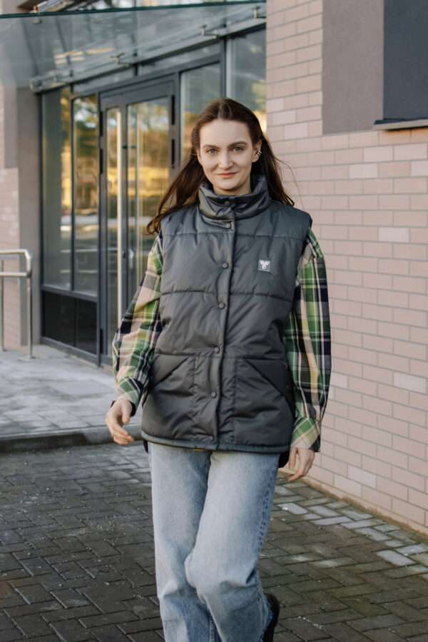 Камізэлька жаночая «Мапа» Шэра-сіні